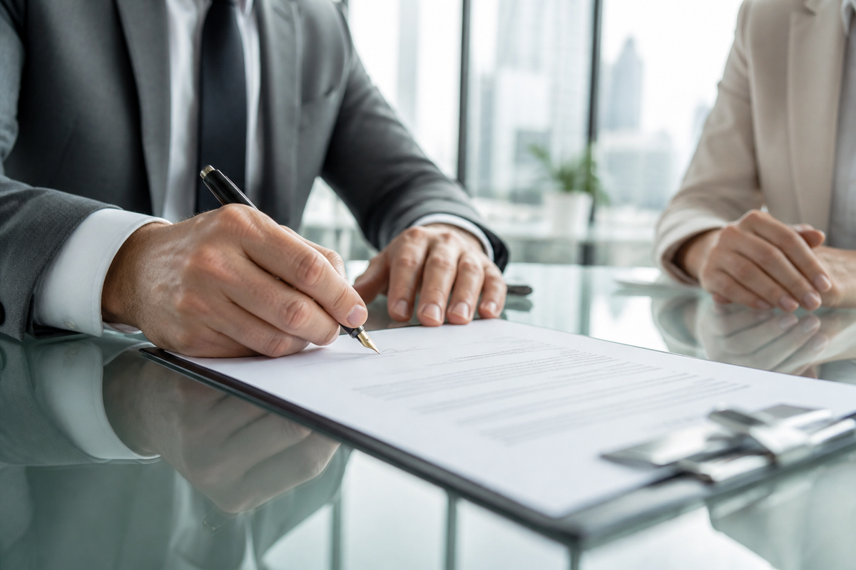 draft a foreign trade contract