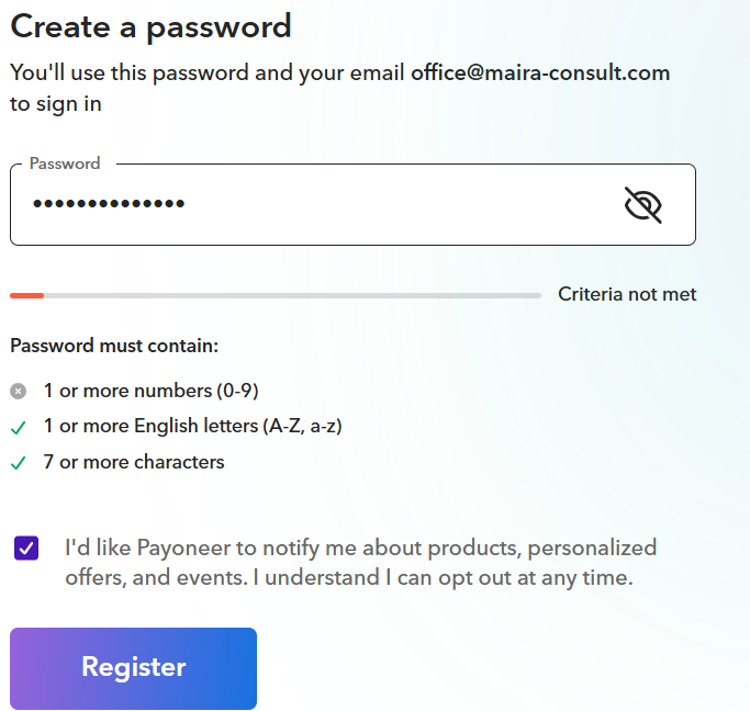Free Payoneer