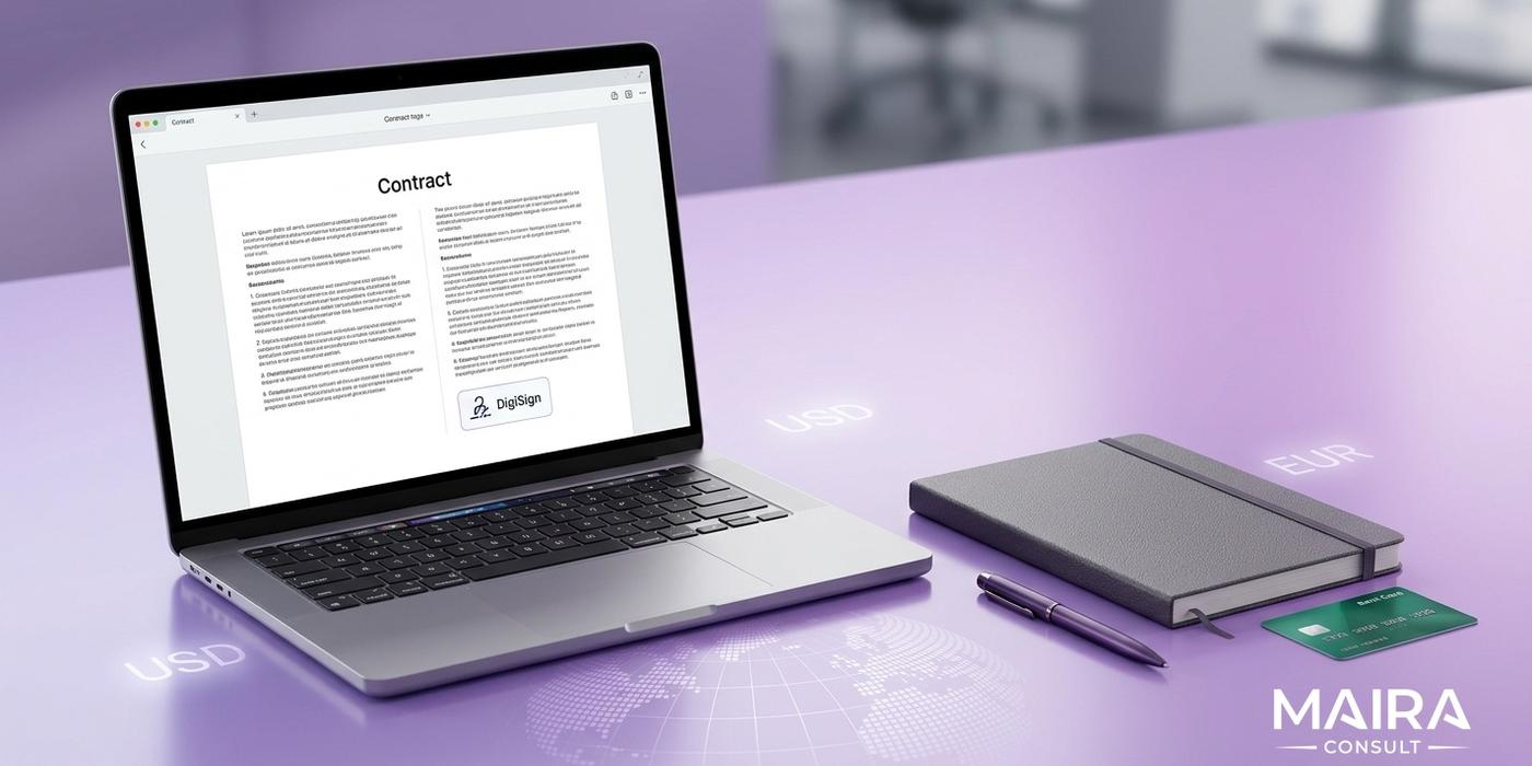 draft a foreign trade contract